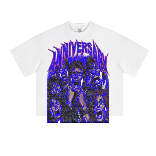 Anniversary  Oversized Cropped T-Shirt