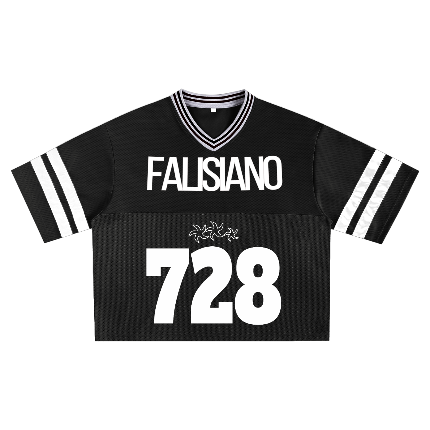 728 (Taped Mesh Boxy jersey  T-shirt)