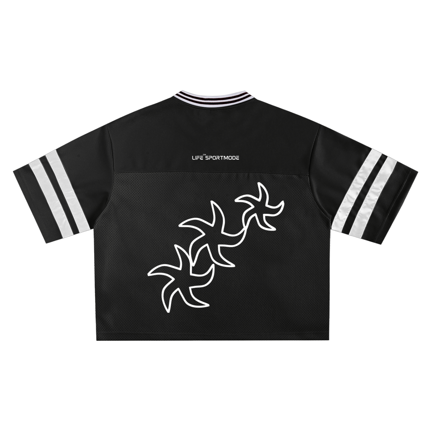 728 (Taped Mesh Boxy jersey  T-shirt)