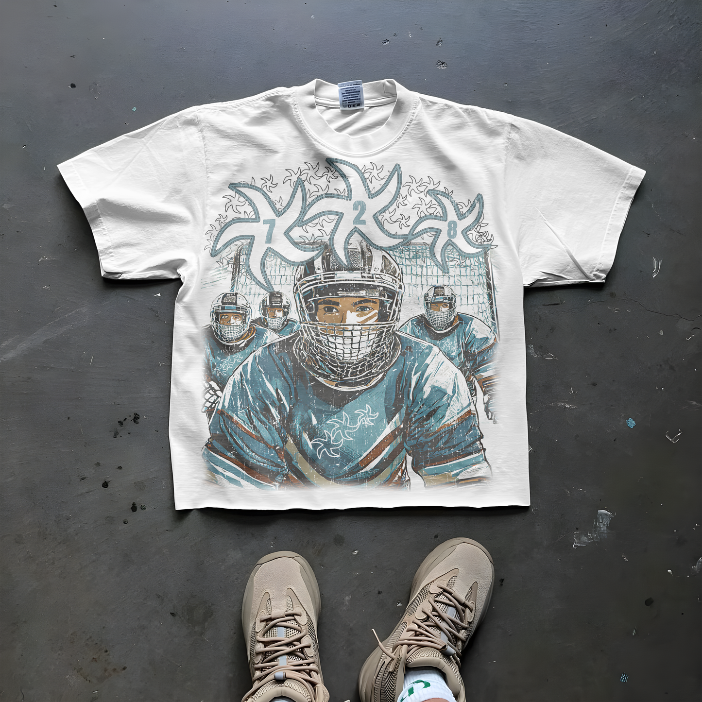 Goalie (Deep Drop Shoulder Oversize)