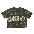 Seven28 (Camo Cropped Oversized T-shirt)