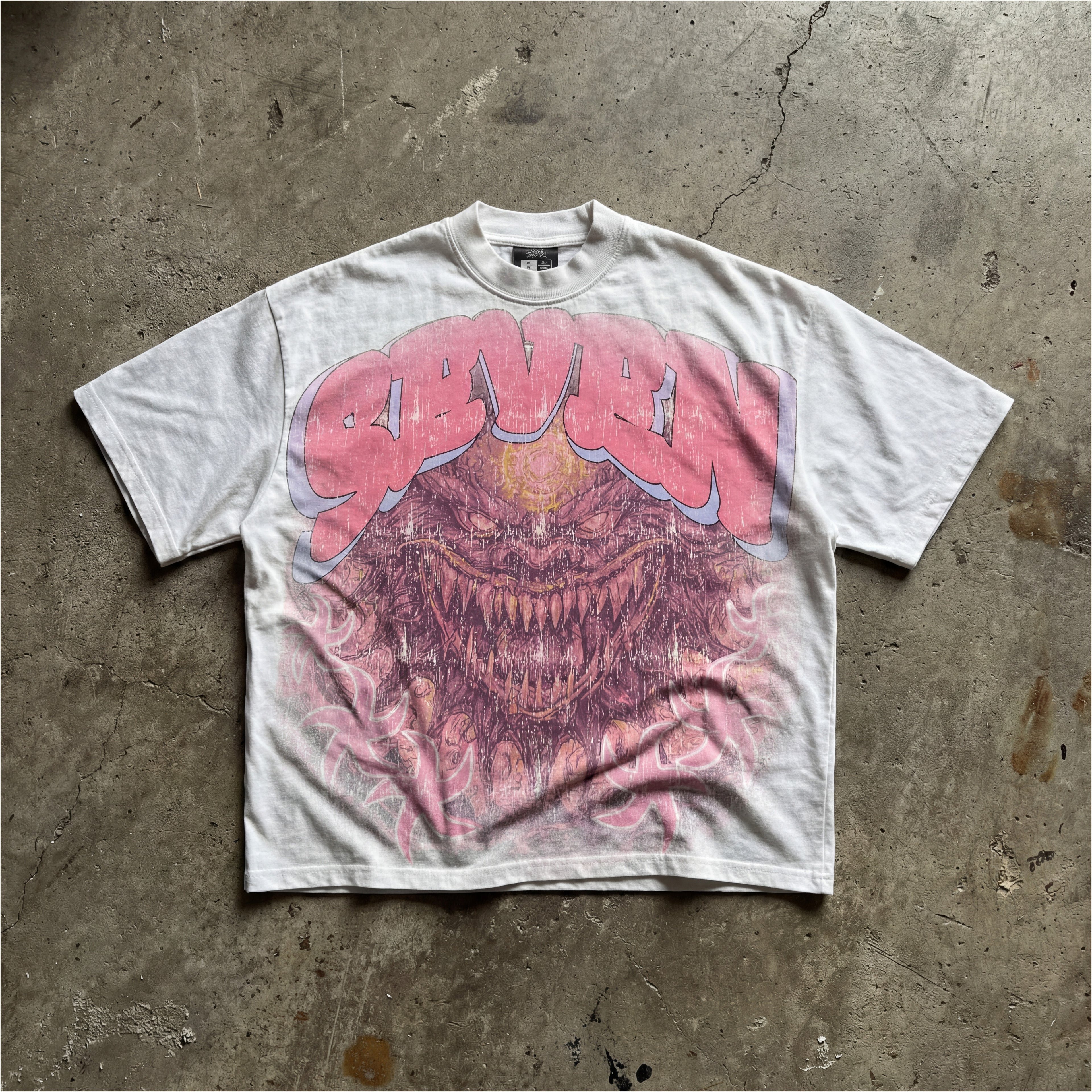 Monster Pink (Deep Drop Shoulder Oversize)